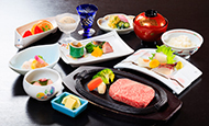 ステーキ会席