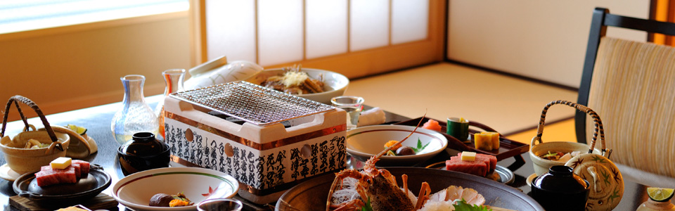 料理から選ぶ宿泊スタイル